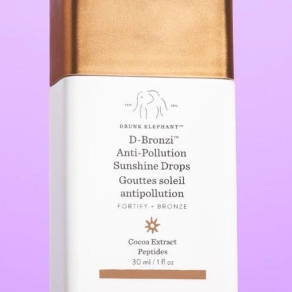 Drunk Elephant Other - Drunk Elephant D-Bronzi Anti-Pollution Sunshine Drops - Bronze NIB